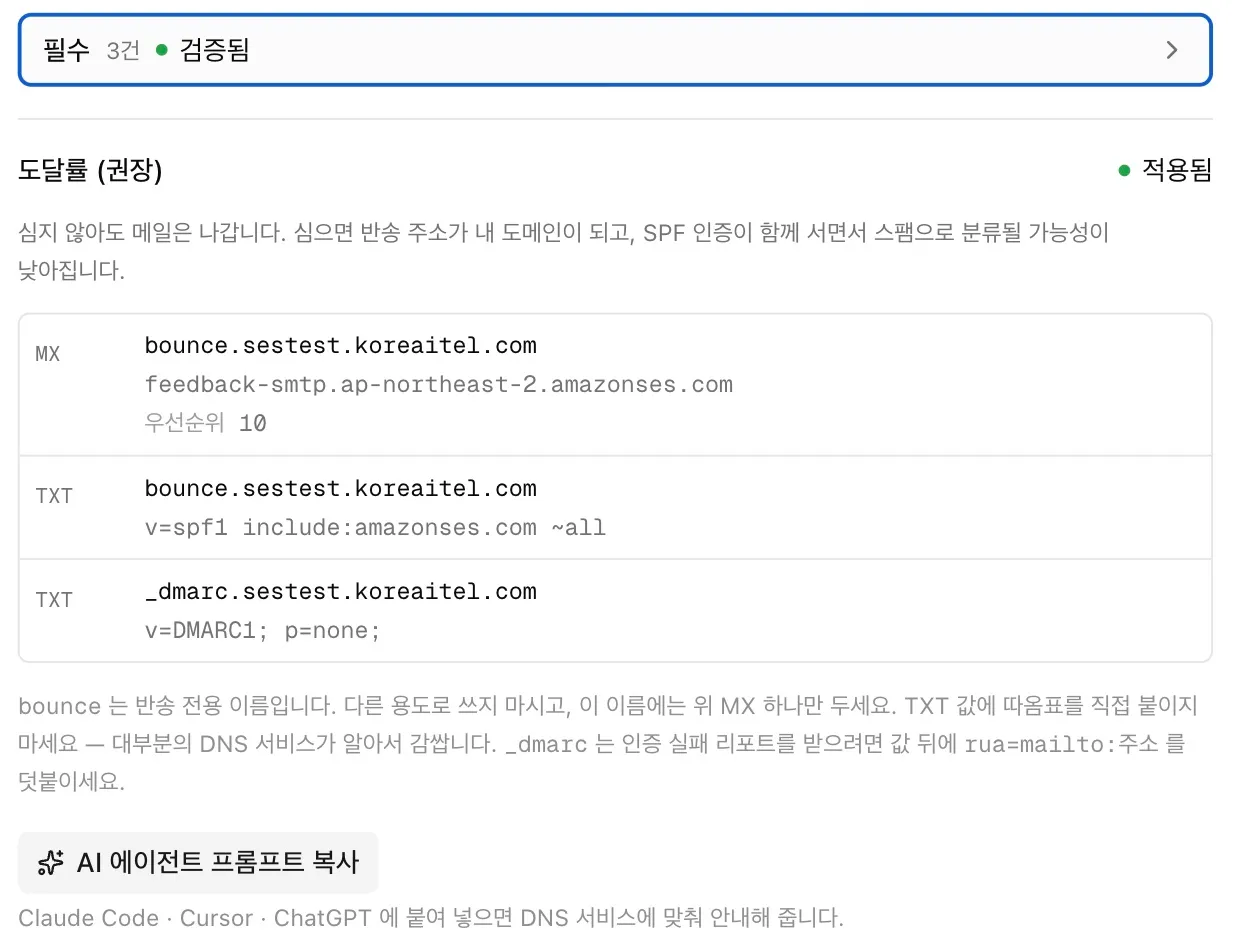 도달률 절 — 확인이 끝난 절은 접히고, 아직 심을 것만 펼쳐집니다